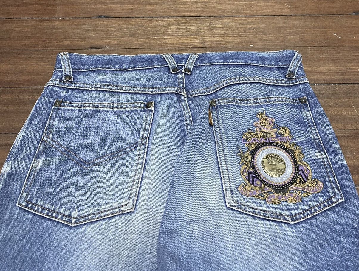 Lancel × Vintage Rare Design Vintage Brand Lancel Jeans 1990s Size US 33 - 4 Thumbnail