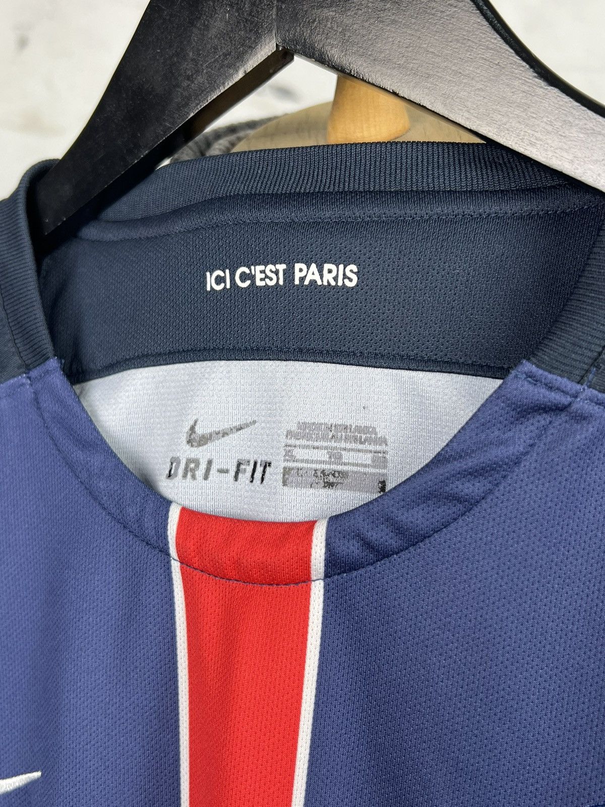 Nike PSG Paris Saint-Germain 2015 - 2016 Jersey Shirt Size L - XL Size US XL / EU 56 / 4 - 4 Thumbnail