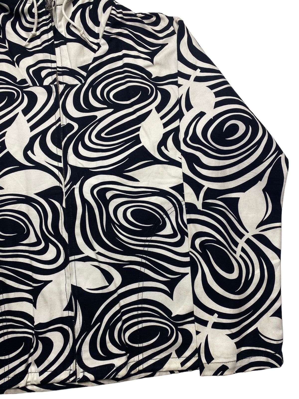 20471120 2000s Sample Japanese Brand - Patterned Canvas Jacket Size US L / EU 52-54 / 3 - 5 Thumbnail