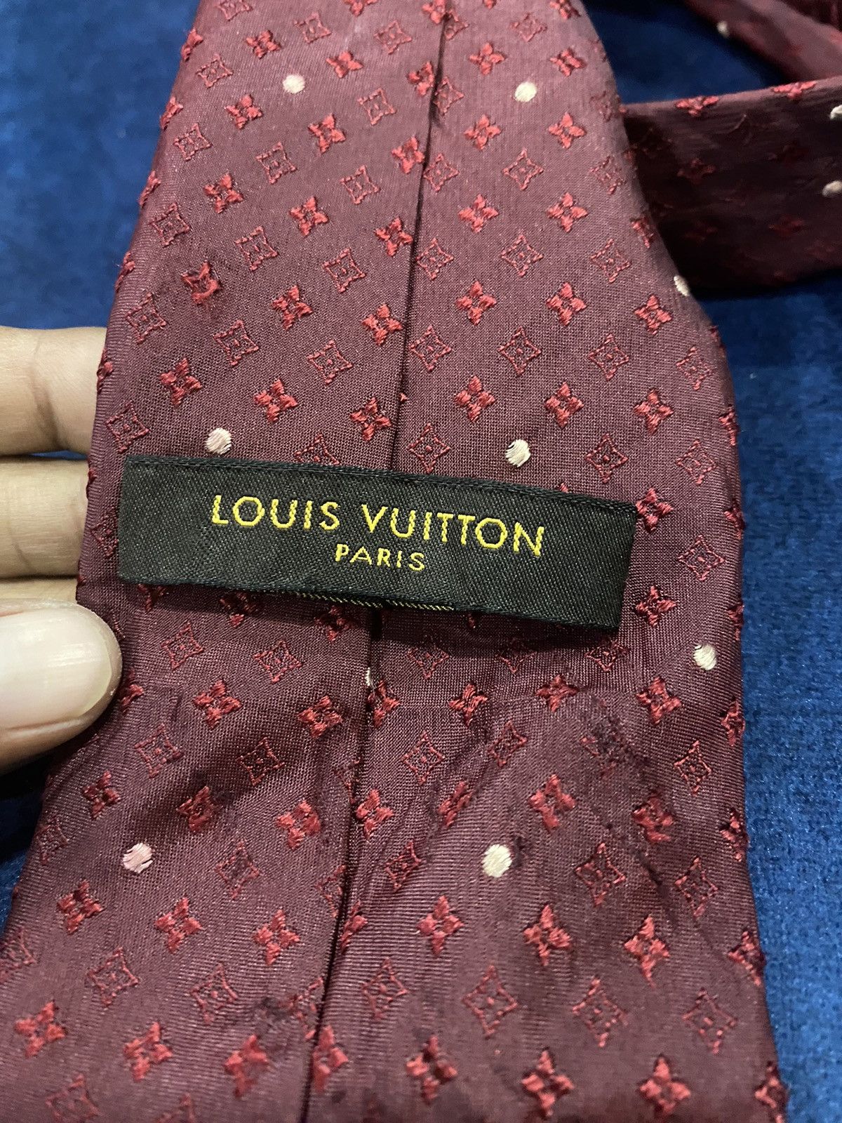 Louis Vuitton Lv neck tie Size ONE SIZE - 4 Thumbnail