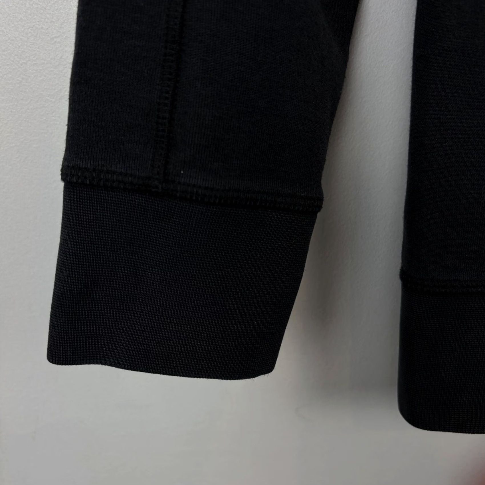 Apple Apple Sweatshirt Mens Full Zip Logo Embroidered Black Cotton Jacket Zip Size US M / EU 48-50 / 2 - 5 Thumbnail