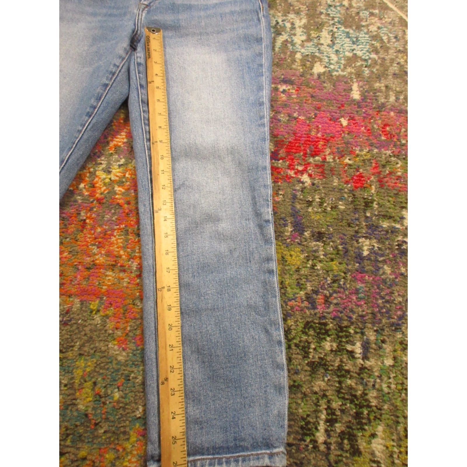 Vintage BLANKNYC Skinny Jeans Pants Women's 28 Blue Stretch Denim 5-Pocket Regular Rise Mid Inseam 27 Size 28" / US 6 / IT 42 - 6 Thumbnail