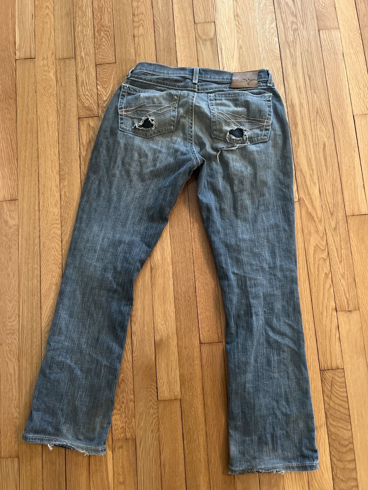 Vintage × Wrangler vintage wrangler mud wash distressed denim Size US 30 / EU 46 - 2 Thumbnail