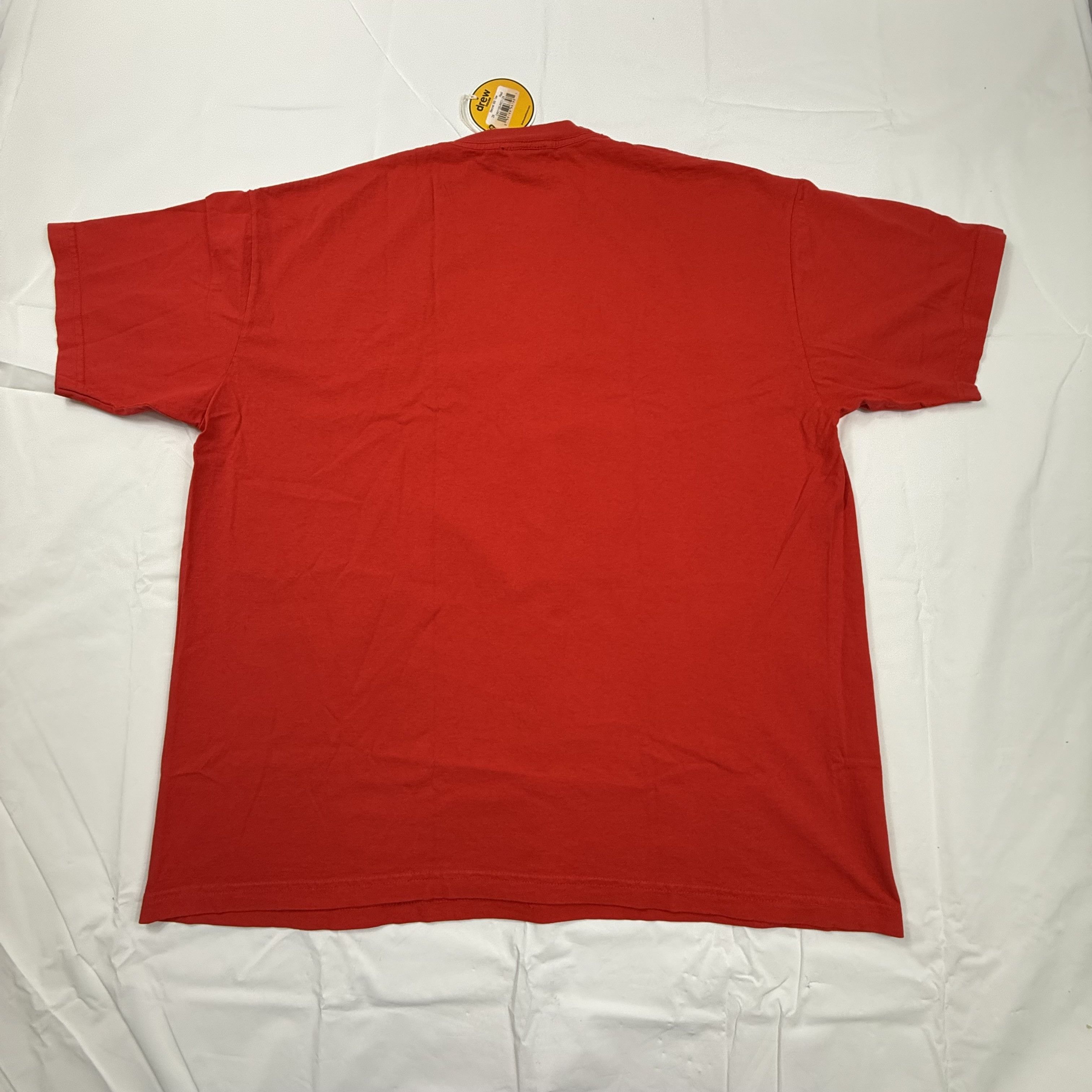 Drew House Drew House Secret SS Tee Red Logo T-Shirt Mens 2XL Size US XXL / EU 58 / 5 - 4 Thumbnail