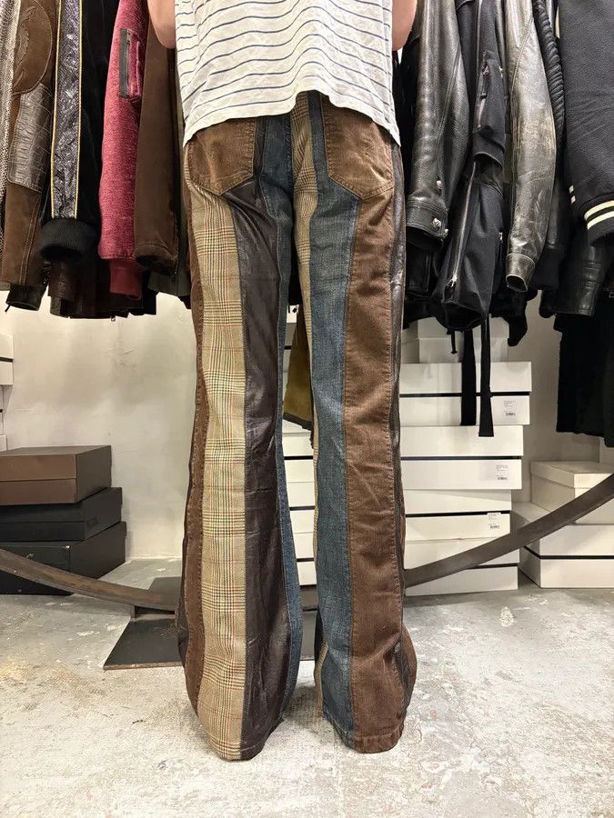 Vintage 2000s Energie Hybrid Materials Pants Size US 30 / EU 46 - 4 Thumbnail