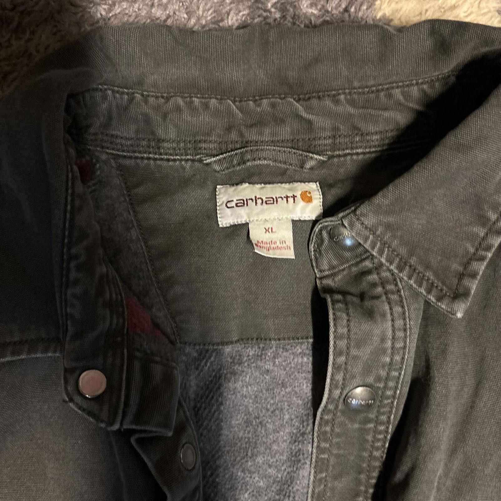 Carhartt vintage Carhartt gray jacket Size US XL / EU 56 / 4 - 3 Thumbnail