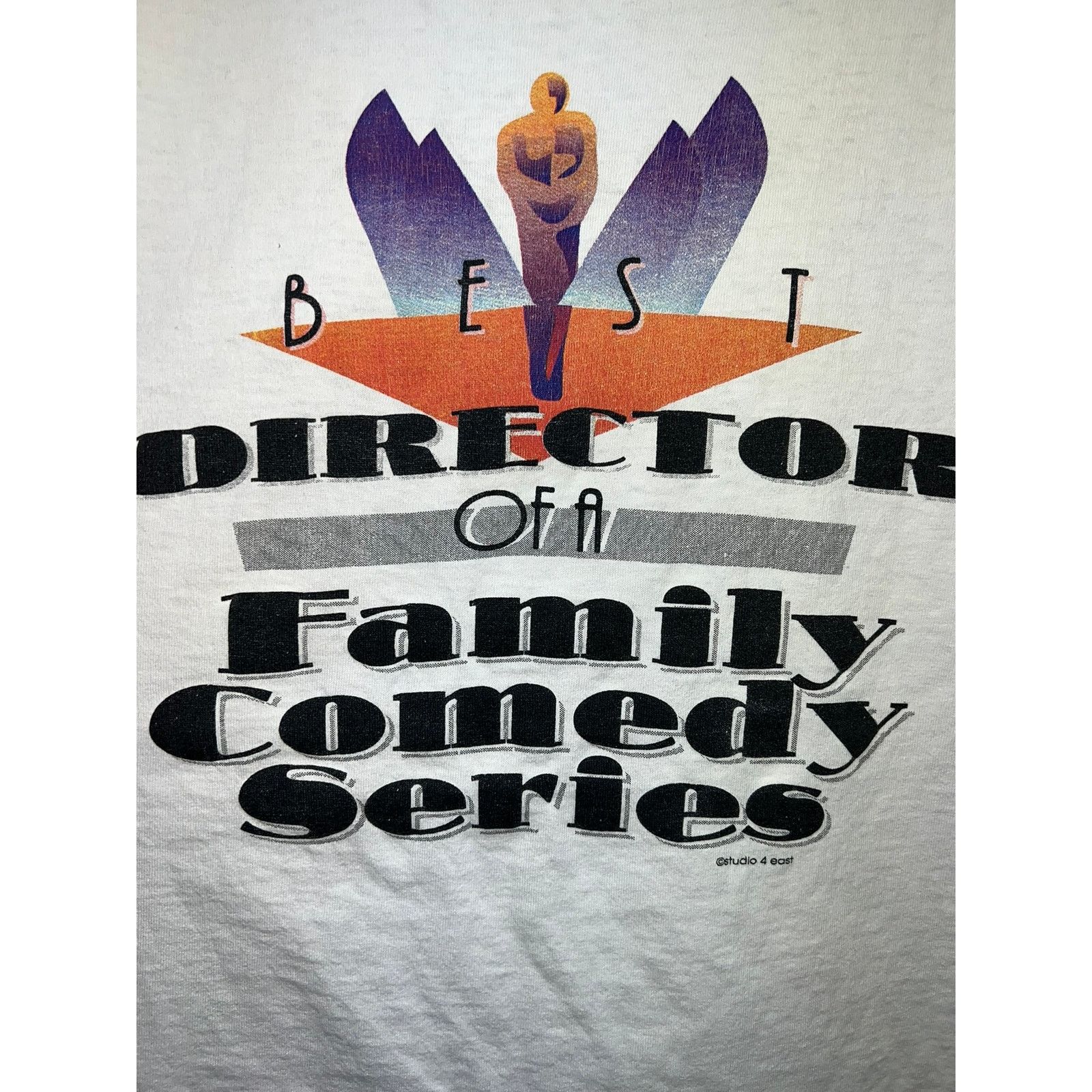 Fruit Of The Loom 90s Best Director Of A Family Comedy Series Shirt 1990s L Size US L / EU 52-54 / 3 - 3 Thumbnail