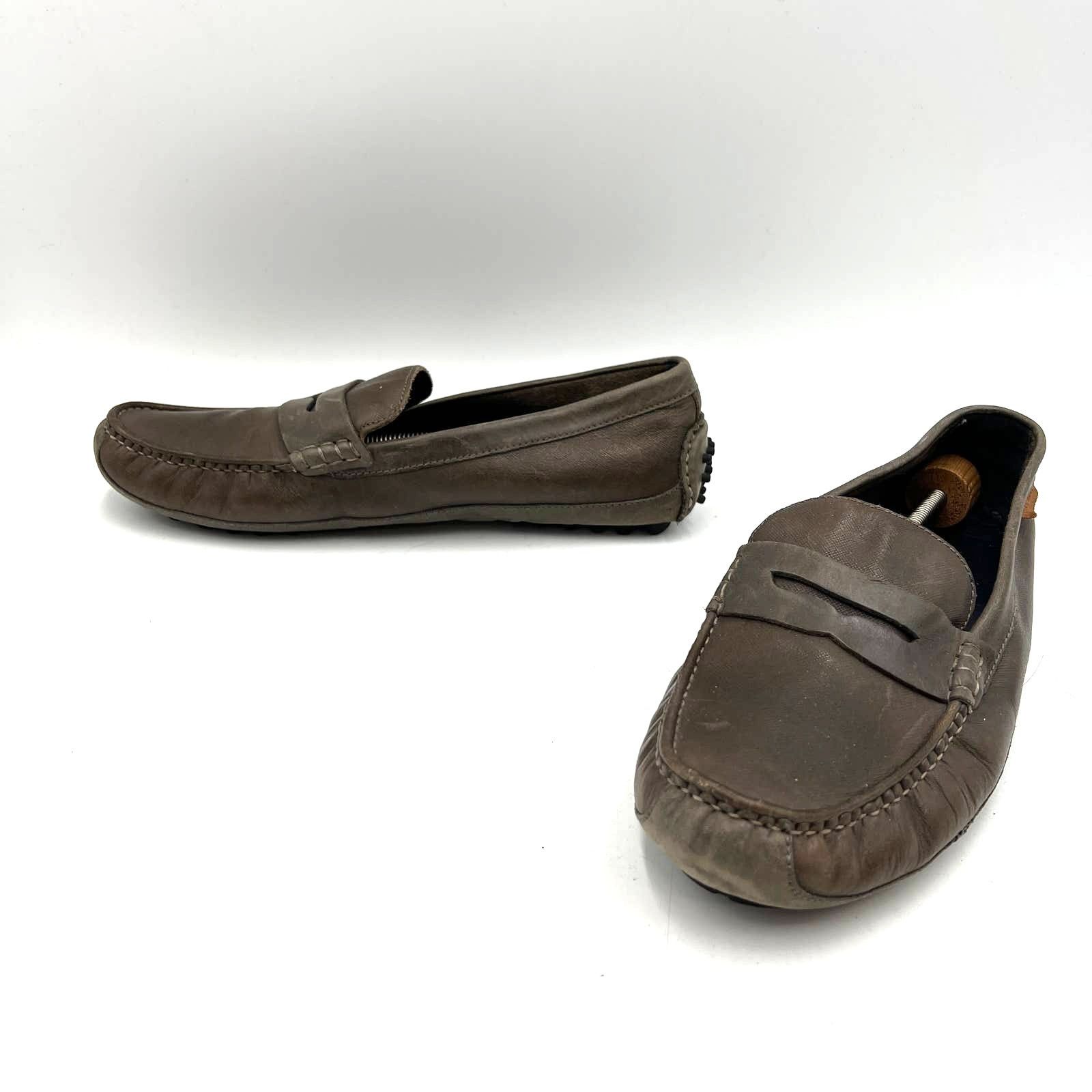 Cole Haan Cole Haan Coburn Penny Driver II Mocks Leather Loafers Size US 11 / EU 44 - 11 Thumbnail