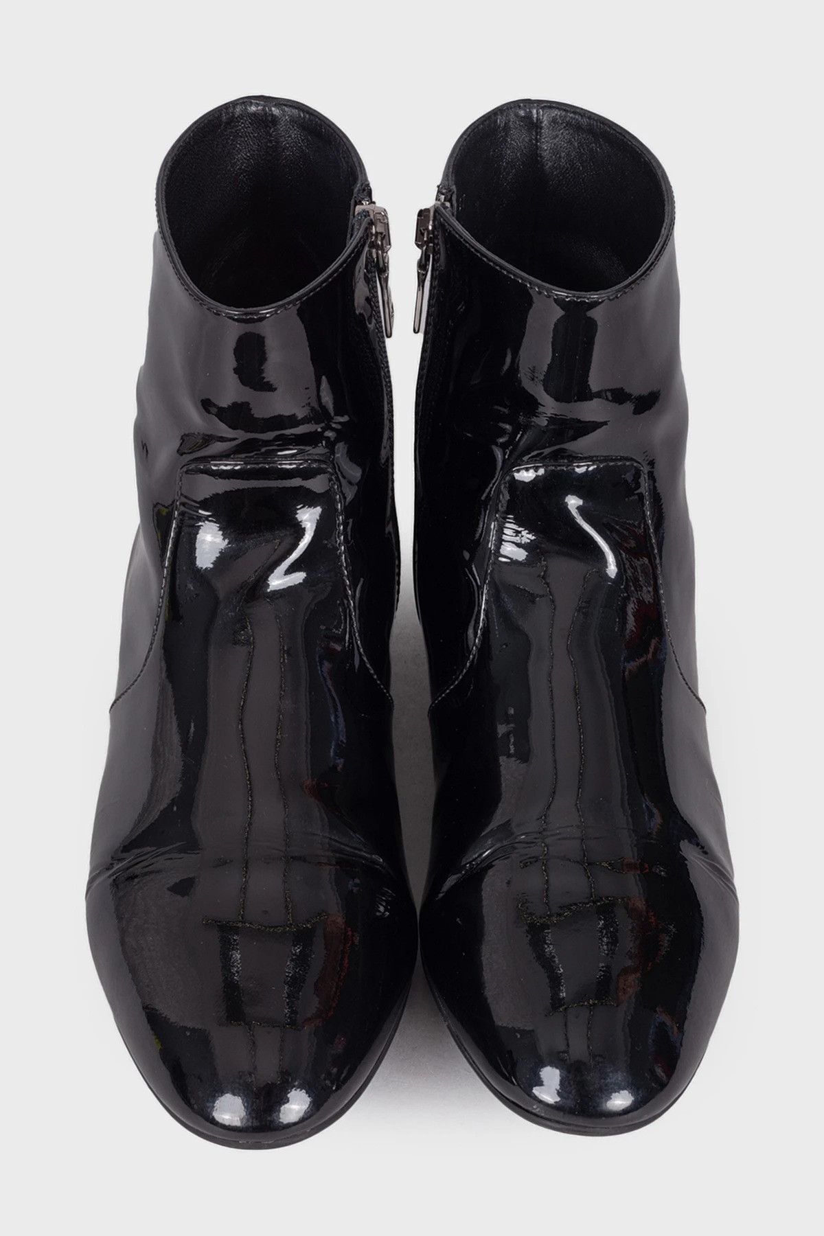 Prada Prada Patent leather boots Size US 7 / IT 37 - 3 Thumbnail