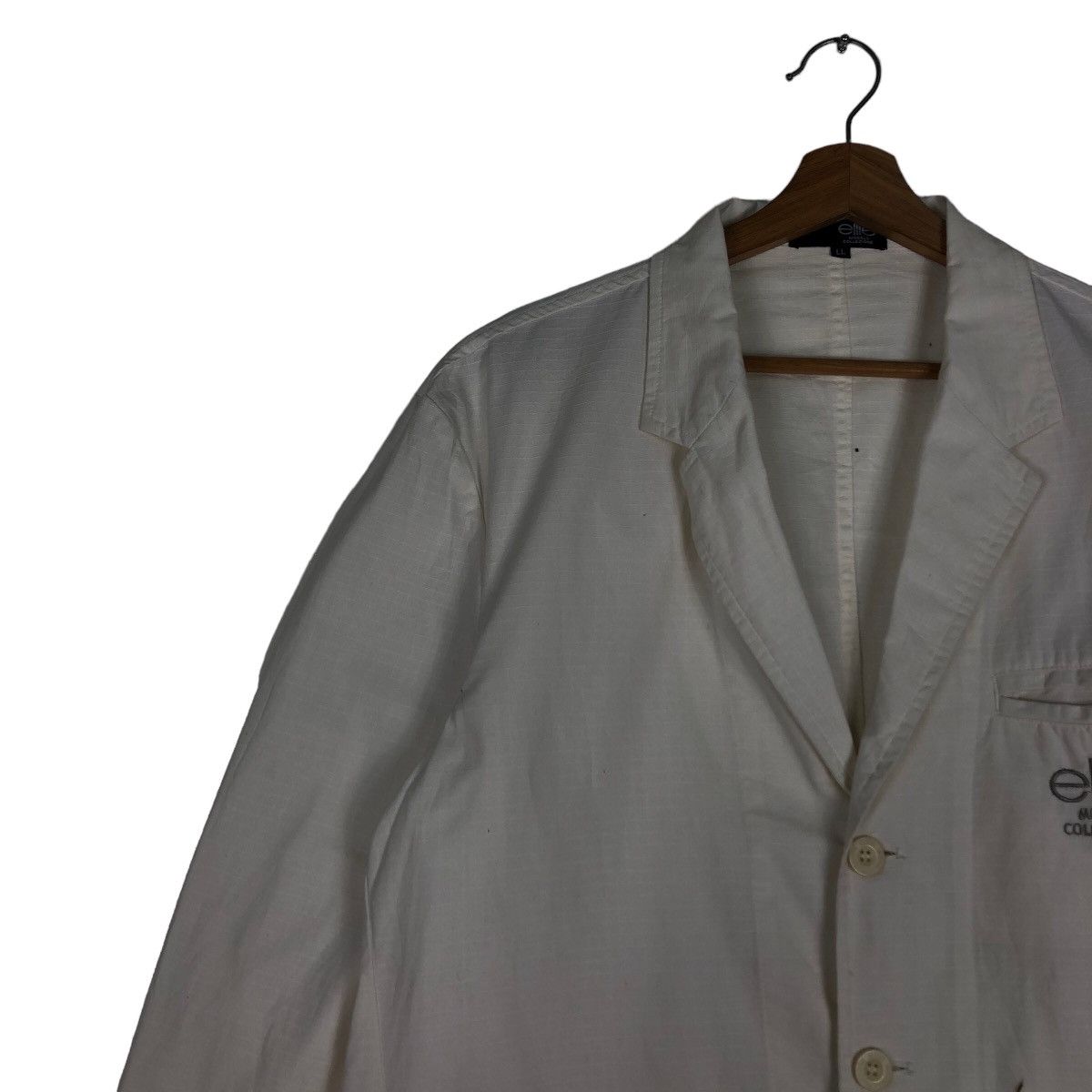 Japanese Brand 🔥Vintage Chore Jacket Elite Models Collezione Issey Miyake Size US L / EU 52-54 / 3 - 7 Thumbnail