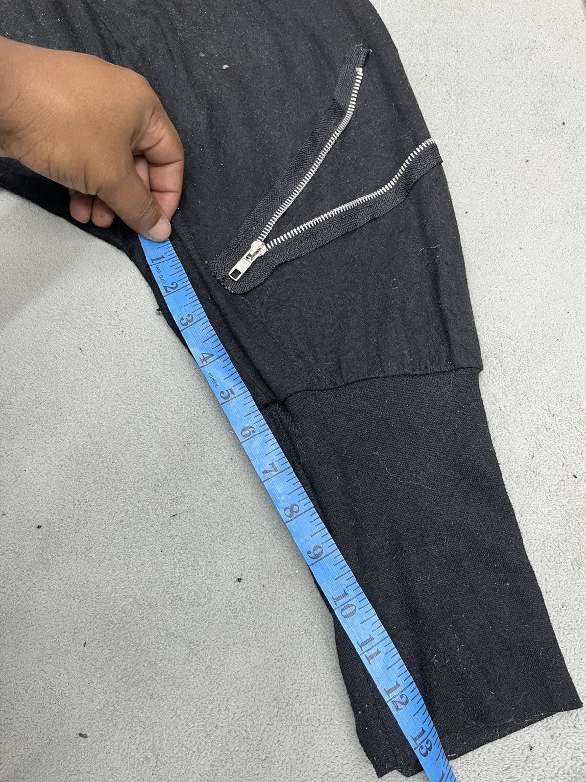 Hypebeast × Japanese Brand GOTHIC BAGGY DROP CROTCH PANTS Size US 26 / EU 42 - 9 Thumbnail