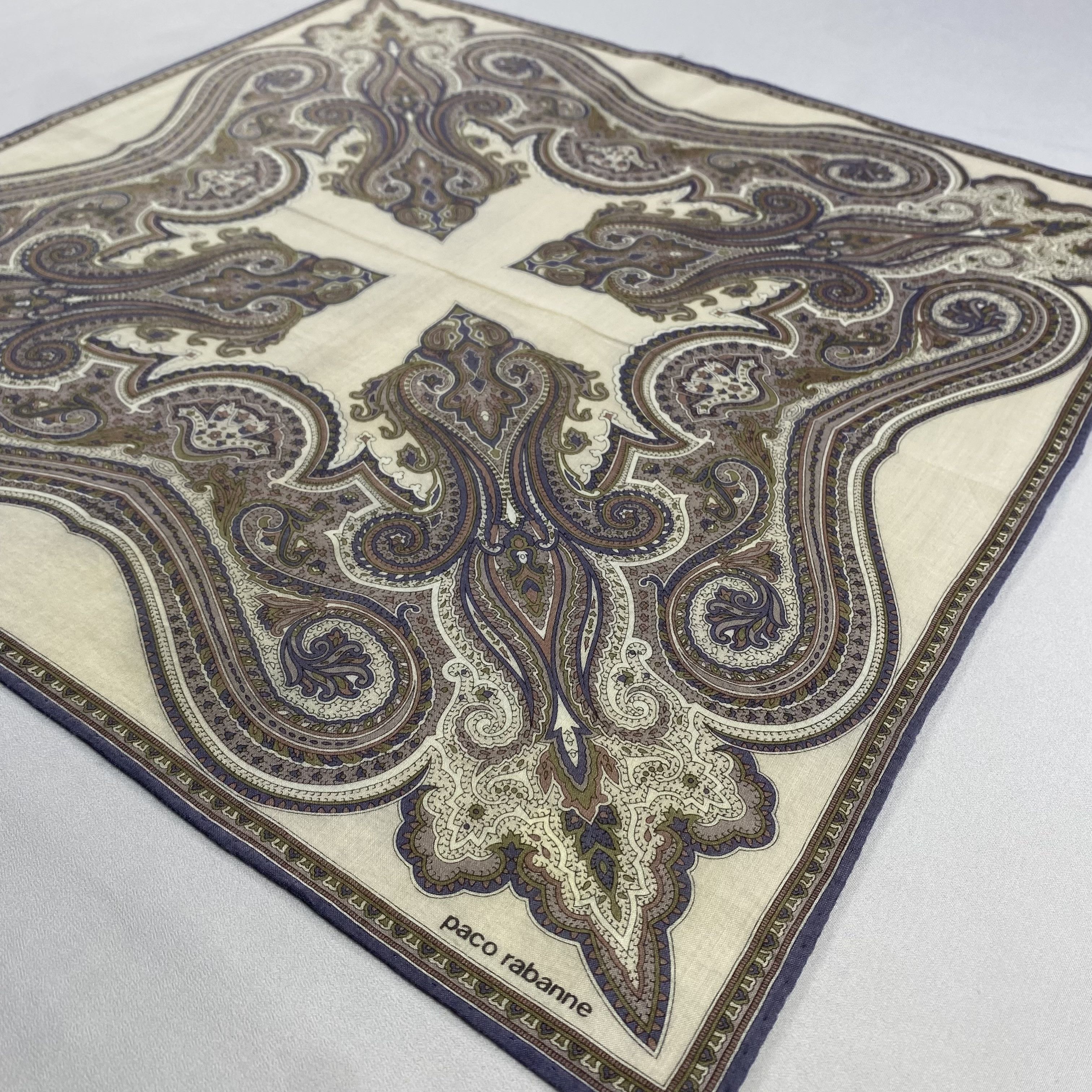 Vintage Paco Rabanne Handkerchief / Neckerchief / Bandana-P1000 Size ONE SIZE - 2 Thumbnail