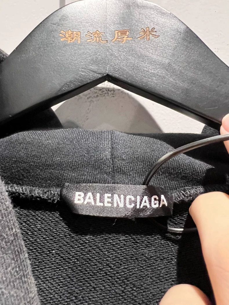 Balenciaga Balenciaga Crew hoodie Size US M / EU 48-50 / 2 - 3 Thumbnail