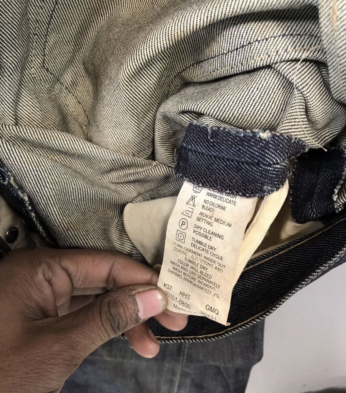 Levi's Vintage Levi’s engineer jeans denim Size US 30 / EU 46 - 6 Thumbnail