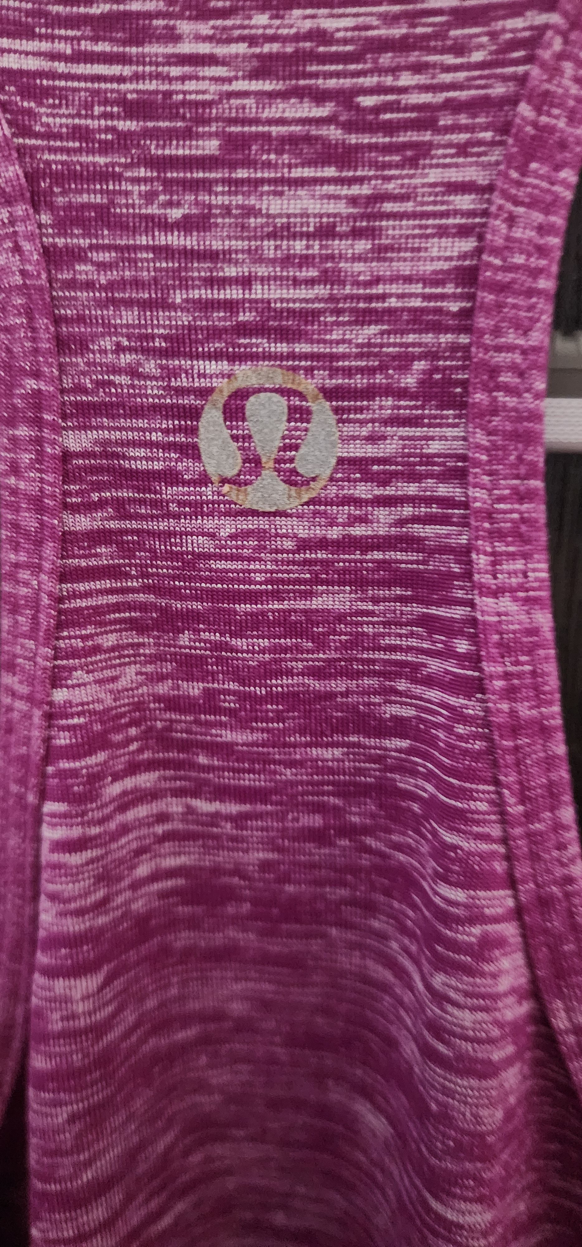 Lululemon Lululemon Heathered Pink Reversible Tank Approx 4 12.5" PTP Size S / US 4 / IT 40 - 4 Thumbnail