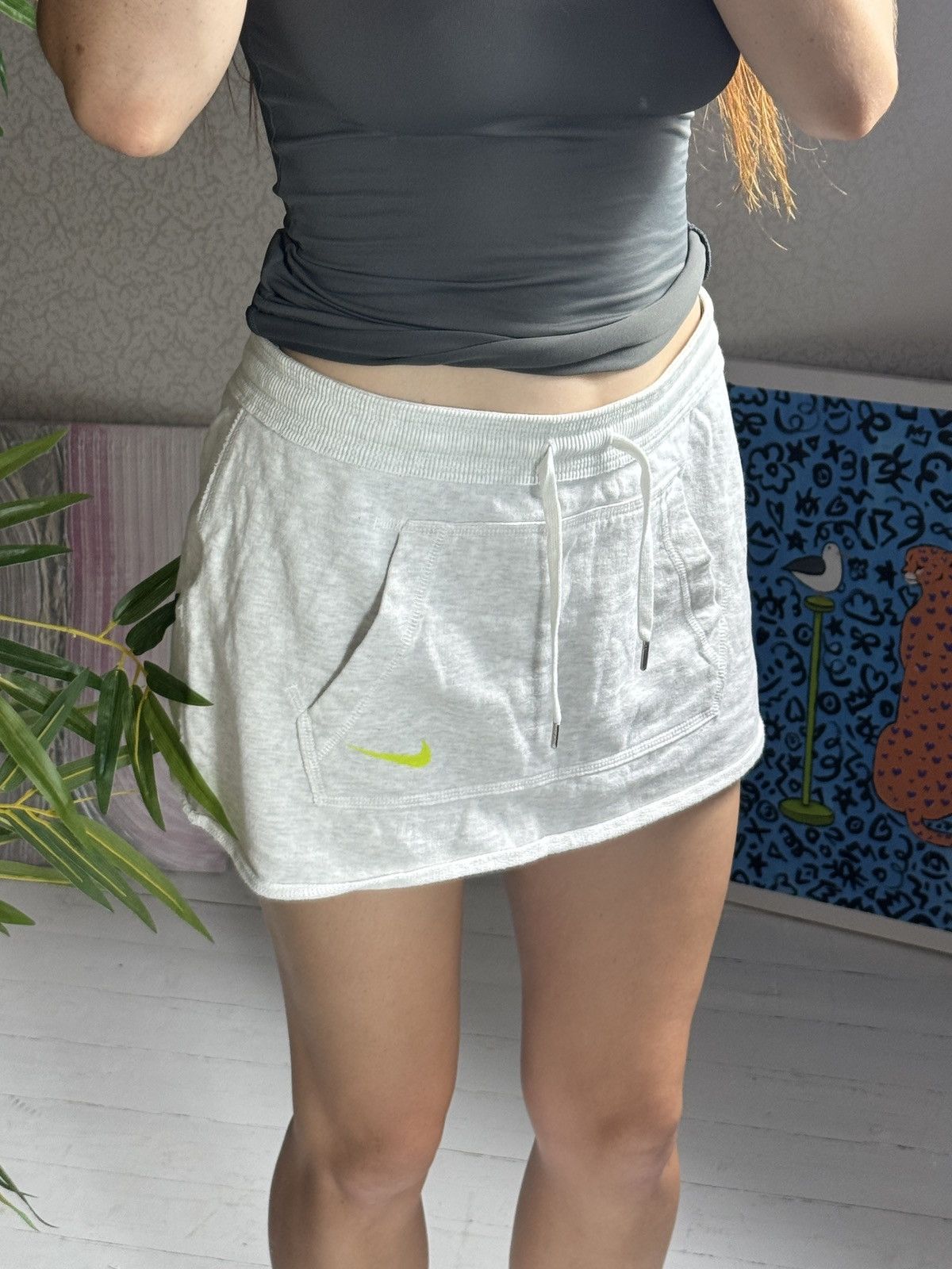 Nike VINTAGE NIKE 2000s UPCYCLING MINI SKIRT Size 28" / US 6 / IT 42 - 1 Thumbnail