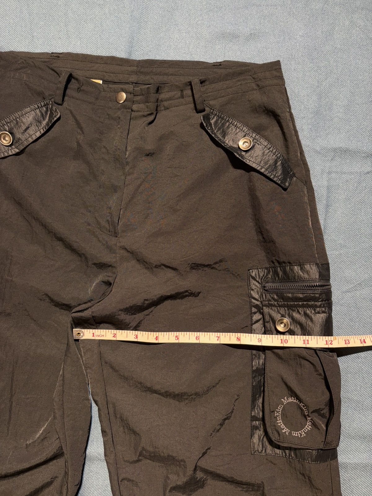 Matin Kim Matin Kim Nylon Cords Multipockets Cargo Pants W35 Size US 35 - 10 Thumbnail