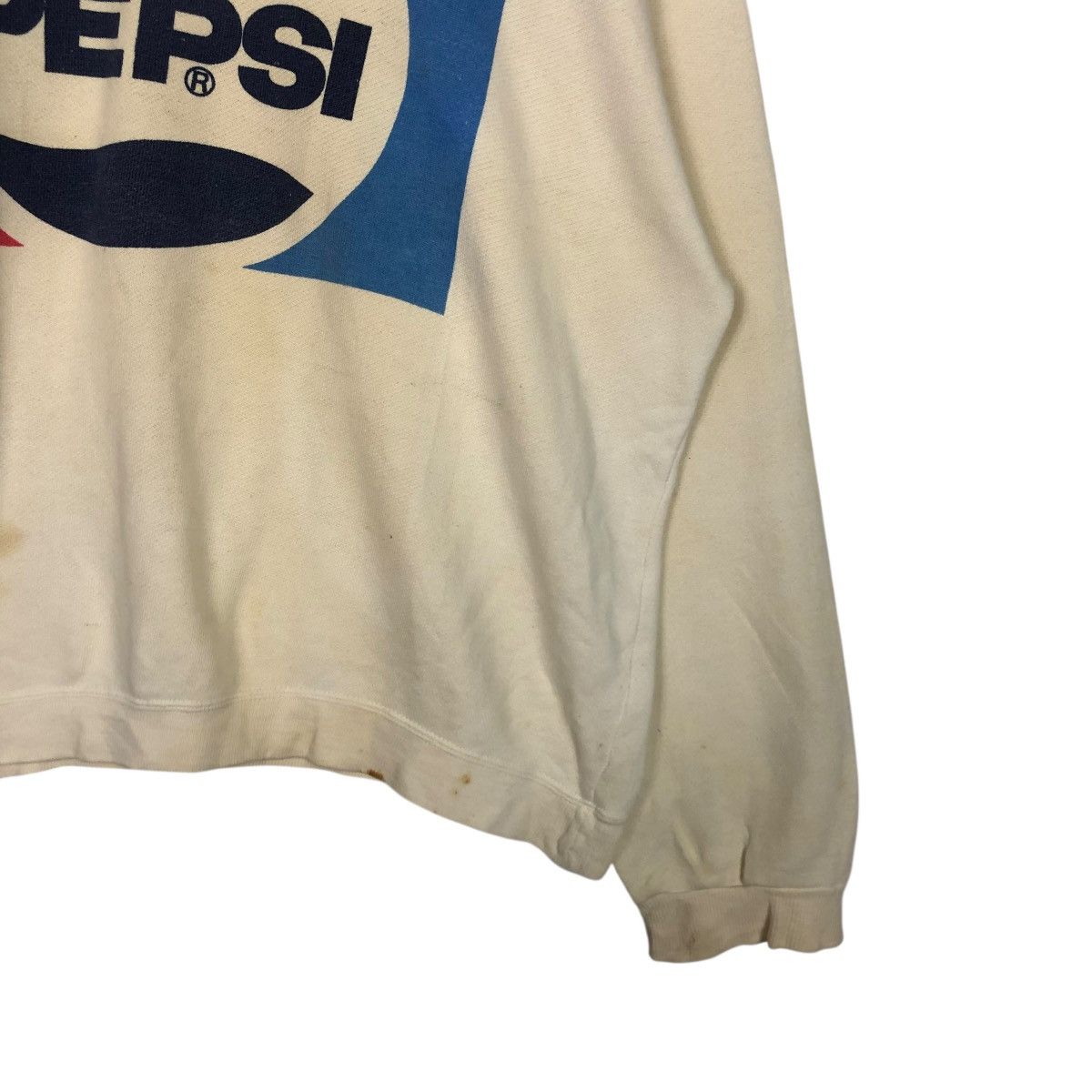 Vintage 🔥VINTAGE SWEATSHIRT CREWNECK DISTRESSED PEPSI BIG LOGO Size US L / EU 52-54 / 3 - 7 Thumbnail