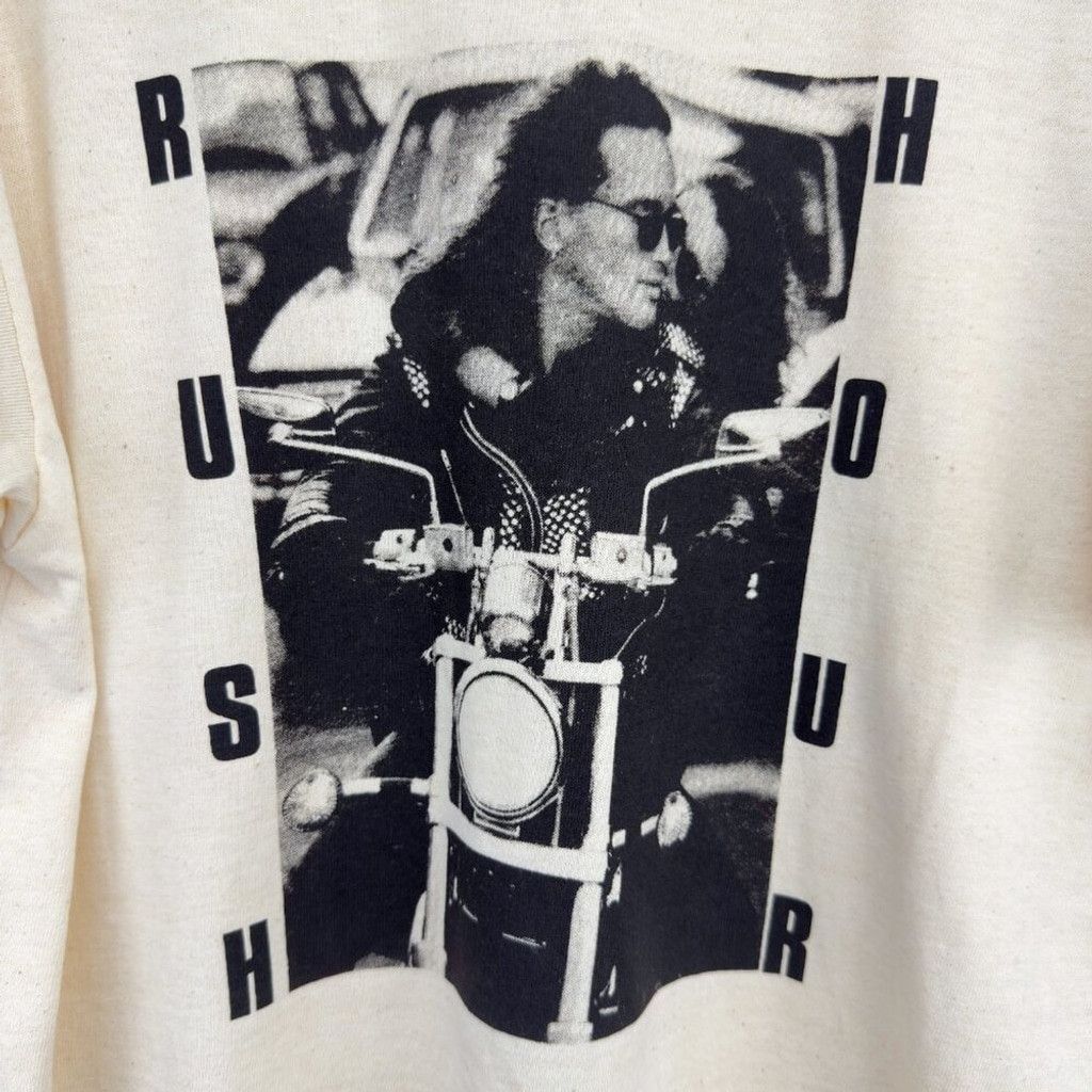 Vintage Vintage “Rush Hour” Motorcycle Graphic Tee Unisex One Size Size US S / EU 44-46 / 1 - 3 Thumbnail