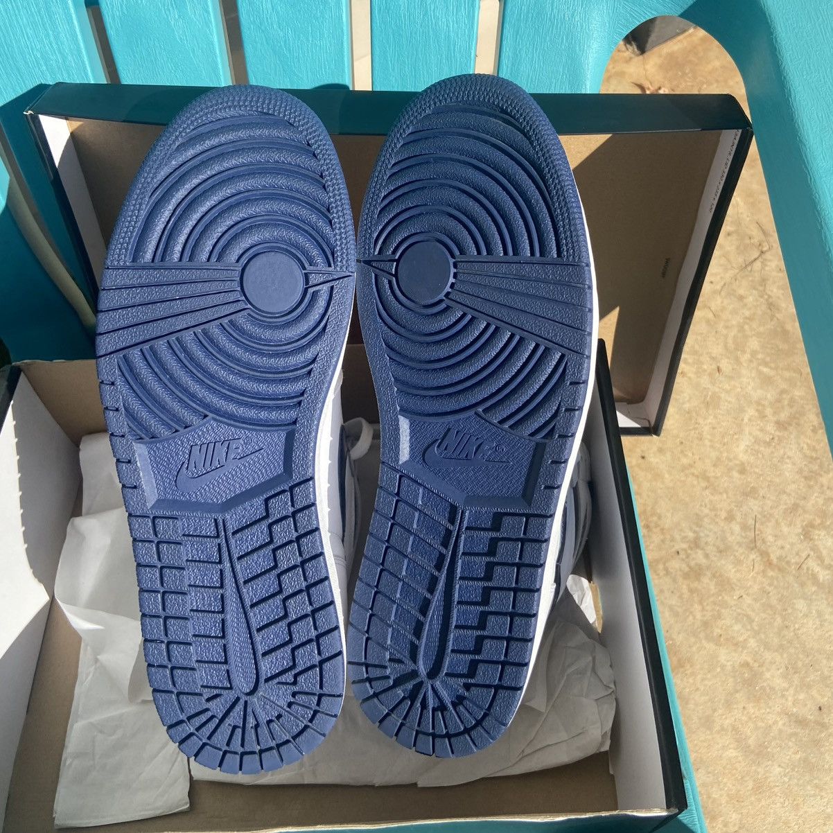 Jordan Brand Jordan 1 metallic navy Size US 11.5 / EU 44-45 - 6 Thumbnail