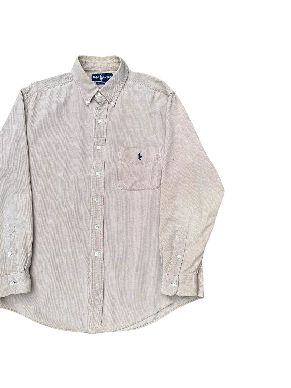 Polo Ralph Lauren Vintage Polo Ralph Lauren Corduroy Shirt Size US XL / EU 56 / 4 - 3 Thumbnail