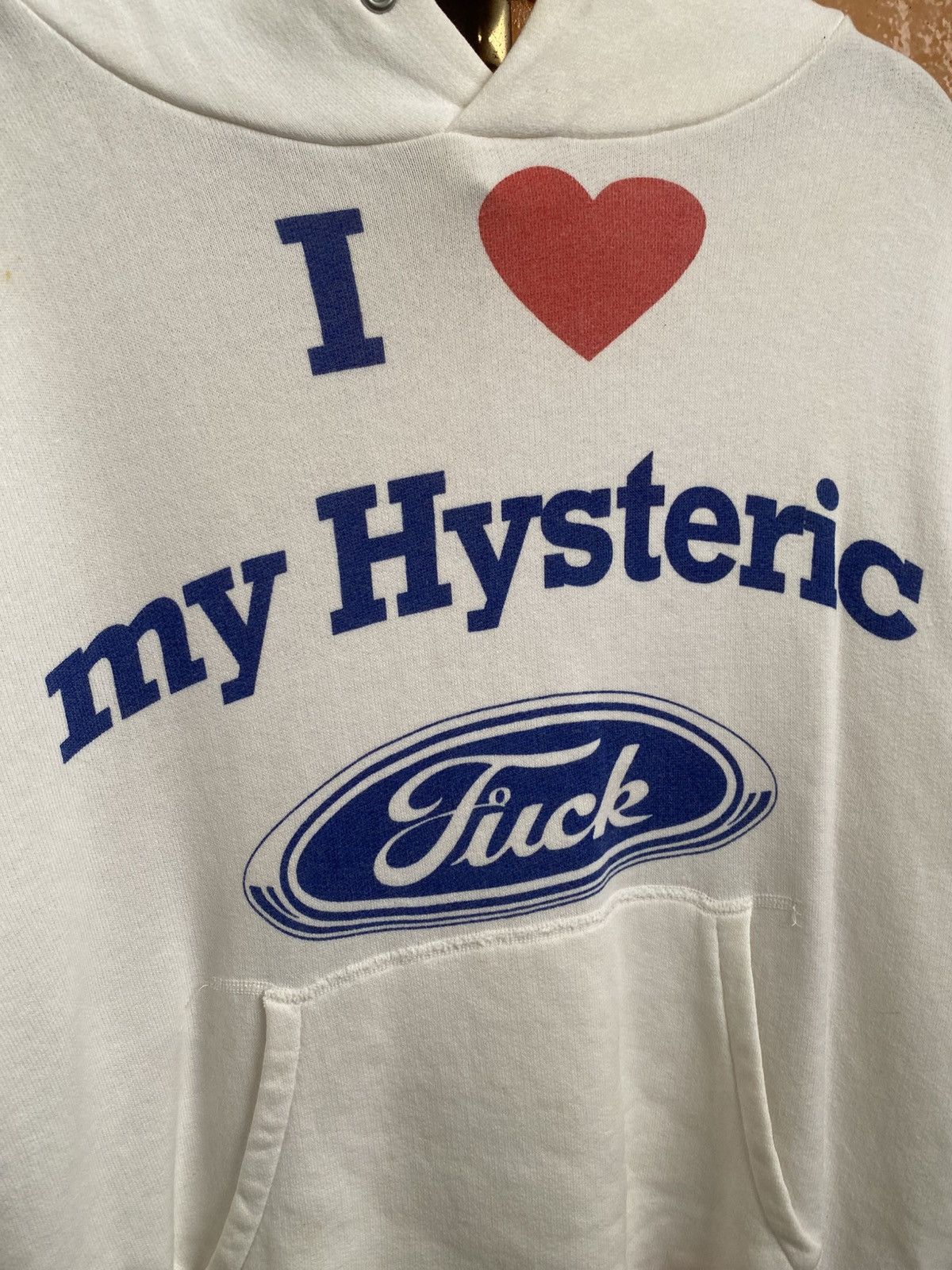 Hysteric Glamour Vintage Hysteric Glamour I Love My Hysteric Fuck Ford Hoodie Size US M / EU 48-50 / 2 - 2 Thumbnail