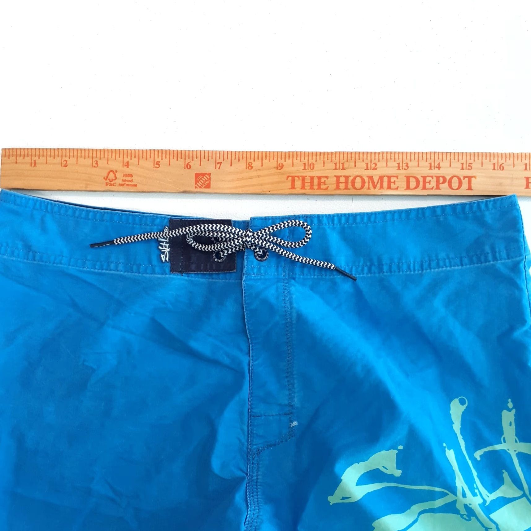 Vintage Salt Life Board Shorts Blue Mens 32 Adult Regular Swim Bottoms Blue Space? Size US 32 / EU 48 - 5 Thumbnail