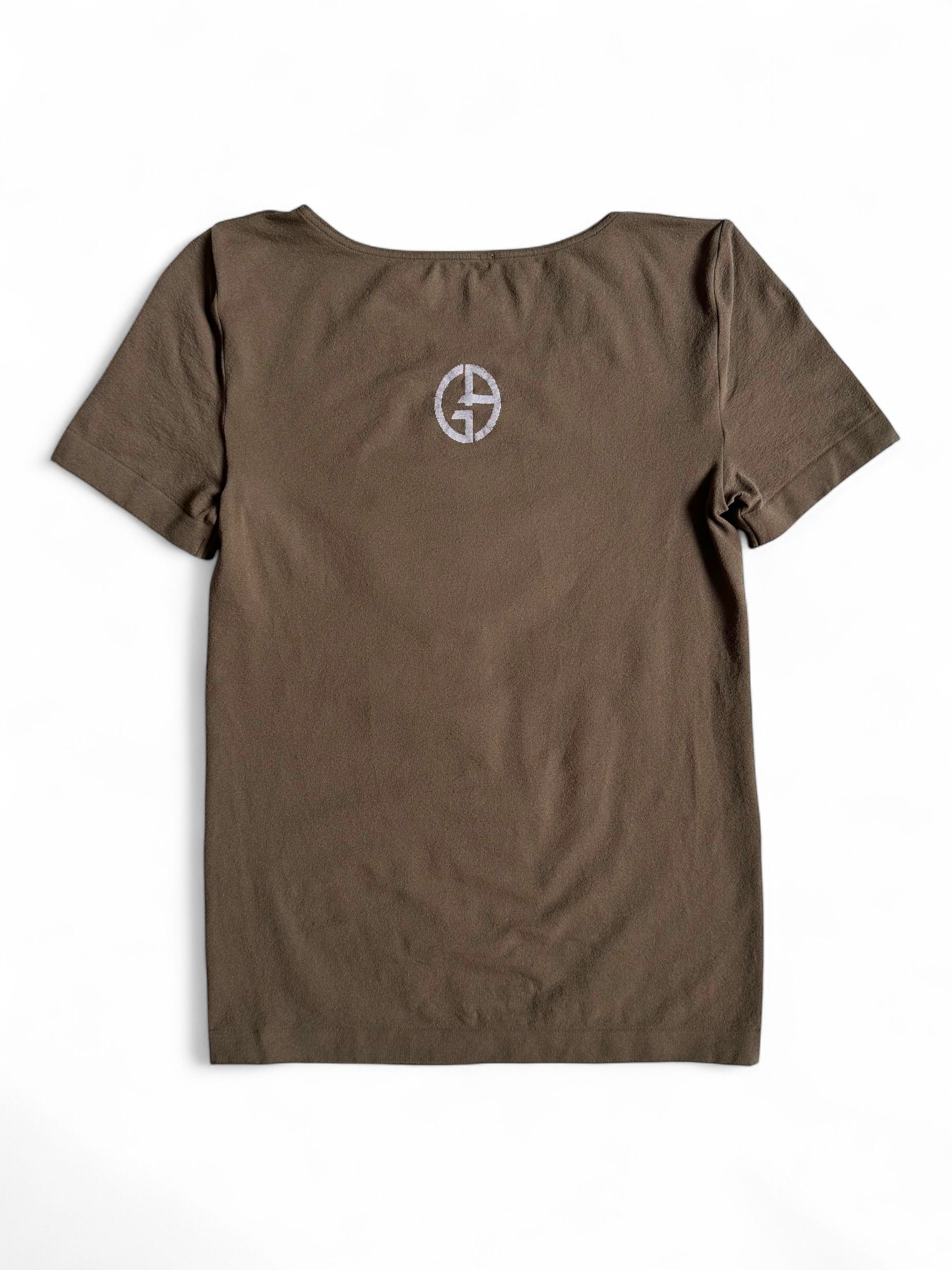 Armani Rare Giorgio Armani x Wolford T-shirt (S) Size S / US 4 / IT 40 - 4 Thumbnail