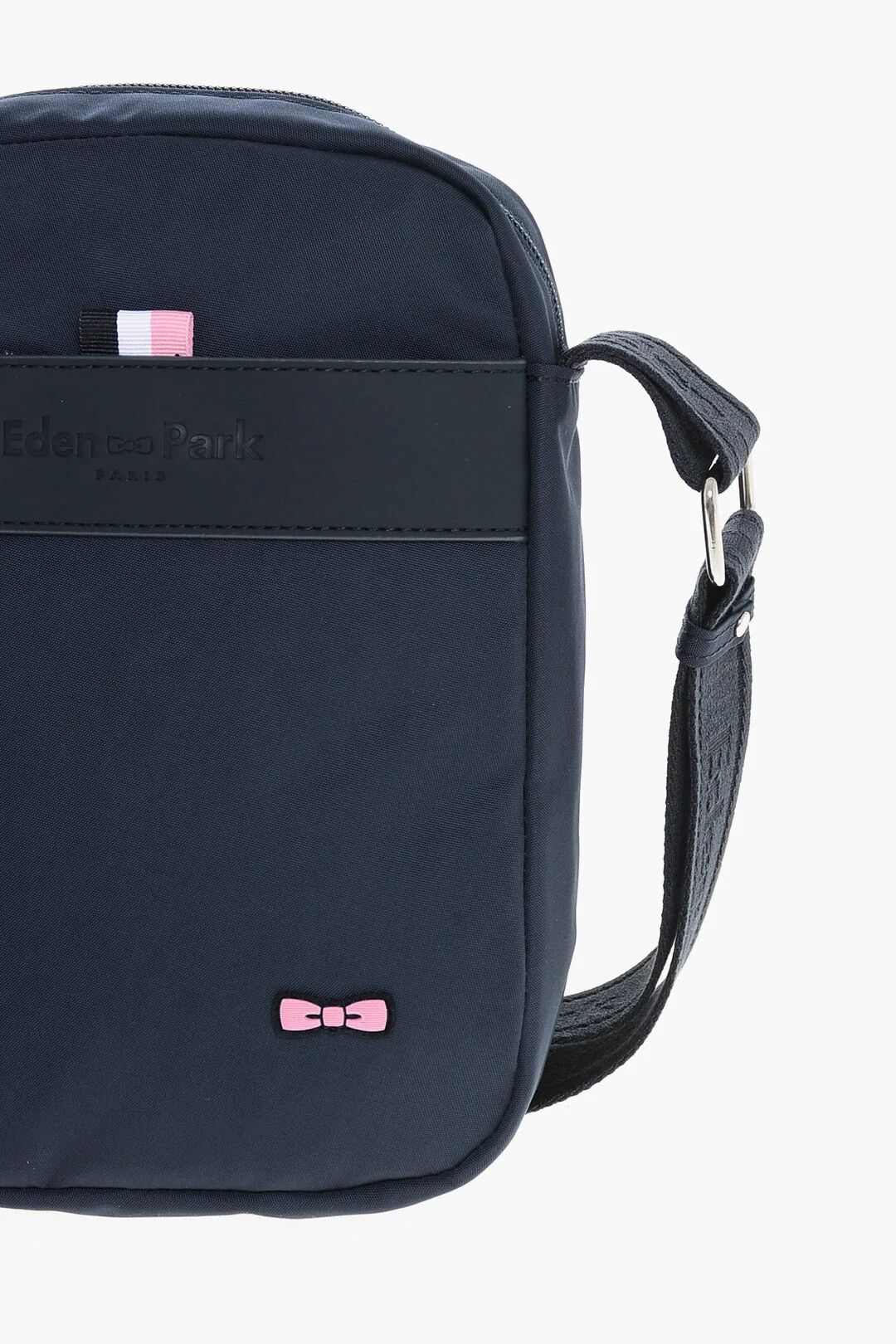 Eden Park og1mm0426 Size: OS / Solid-Color Fabric Shoulder Bag in Blue Size ONE SIZE - 3 Thumbnail