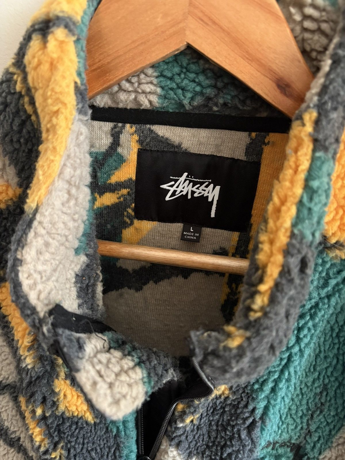Stussy Stussy Sherpa Vest Size US L / EU 52-54 / 3 - 3 Thumbnail
