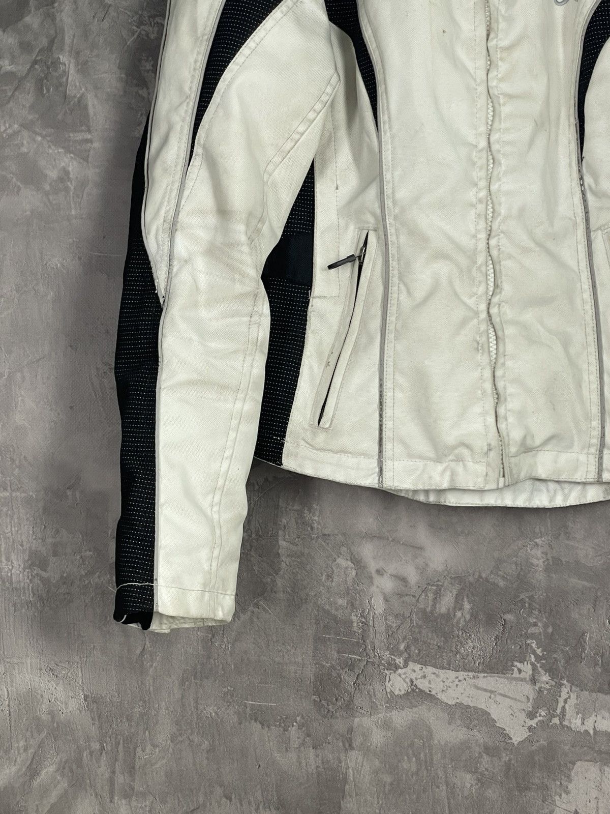 Harley Davidson × Vintage Vintage Harley Davidson Moto Y2K Crazy Heavy Jacket Size S / US 4 / IT 40 - 6 Thumbnail