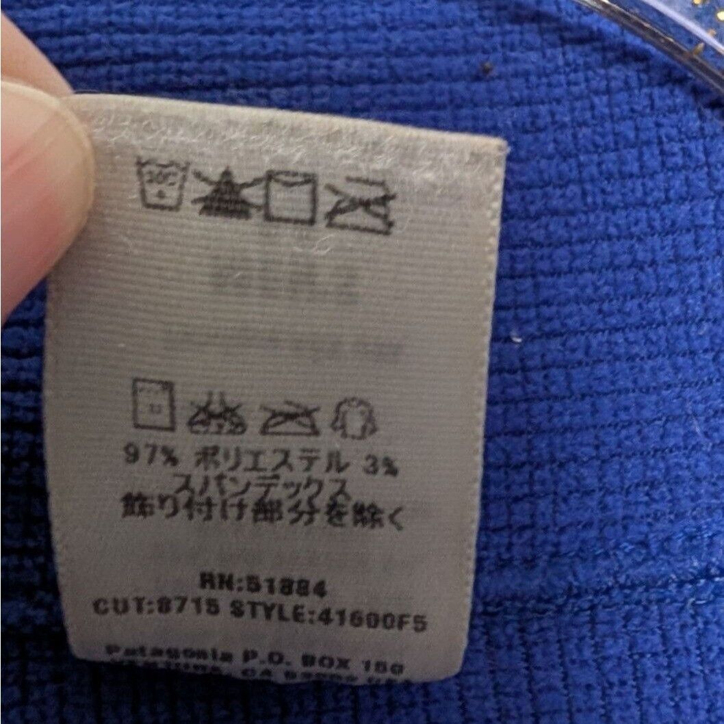 Patagonia Patagonia R1 Fleece 1/4 Zip Pullover Mens Size Medium Blue Size US M / EU 48-50 / 2 - 8 Thumbnail