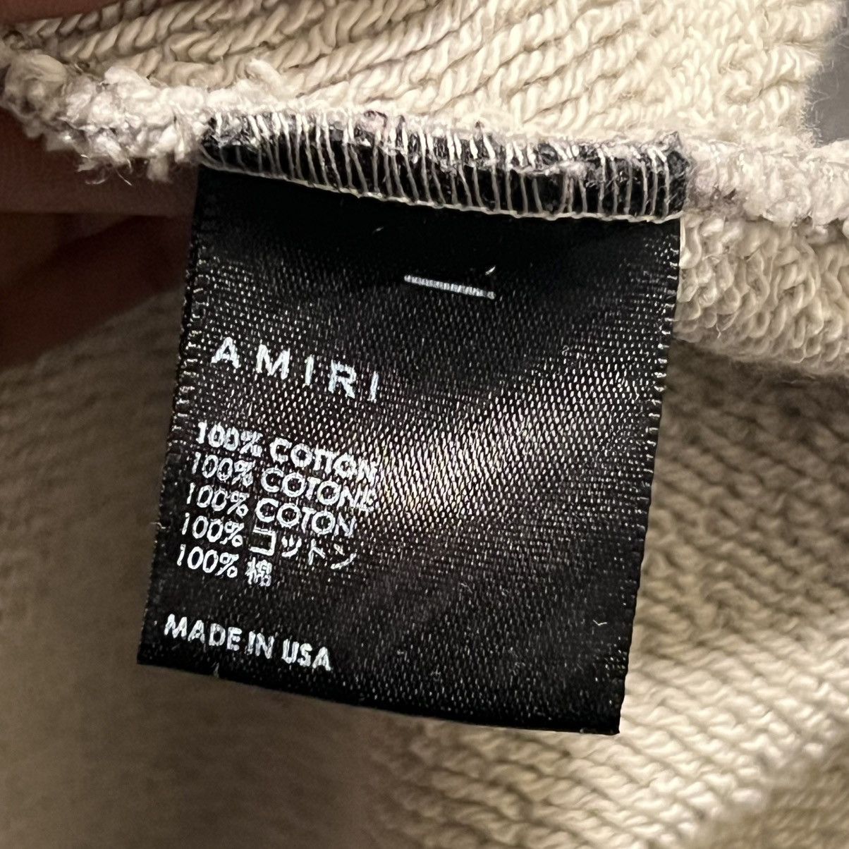Amiri Amiri Hoodie Grey TGCW flames Size US L / EU 52-54 / 3 - 8 Thumbnail