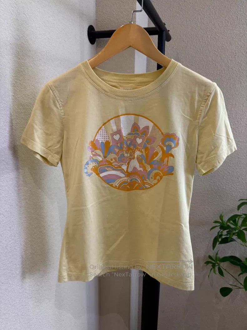 Hermes Hermes Women's Knit T-Shirt Size XXS / US 00 / IT 34 - 1 Thumbnail