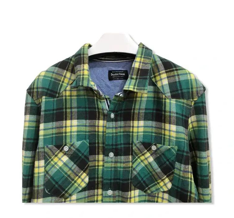Japanese Brand Japanese Brand Doublefocus Plaid Tartan Flannel Shirt 👕 Size US M / EU 48-50 / 2 - 2 Thumbnail