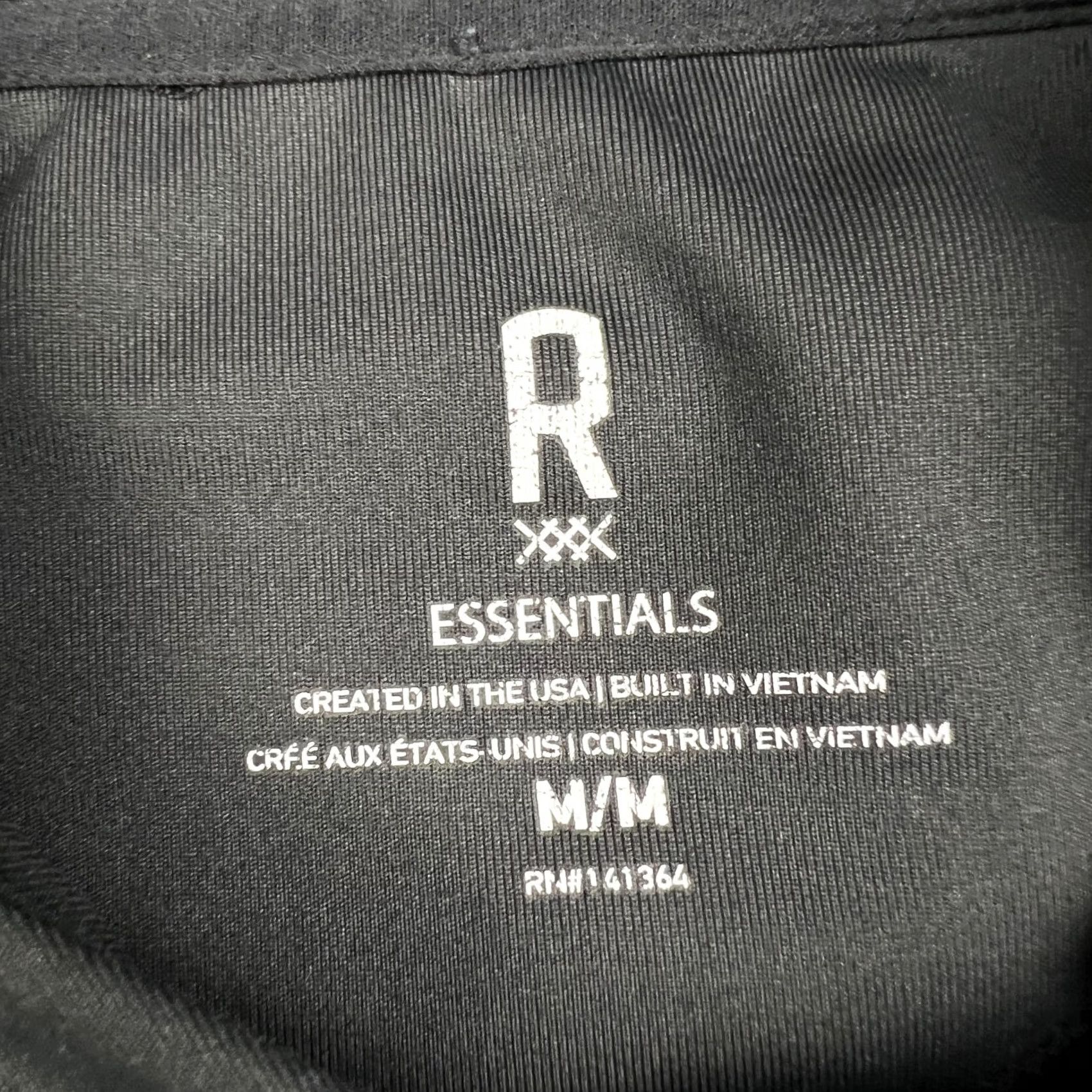 Rhone Rhone Essentials Hoodie Mens Medium Black Stretch Performance Sweatshirt Active Size US M / EU 48-50 / 2 - 3 Thumbnail