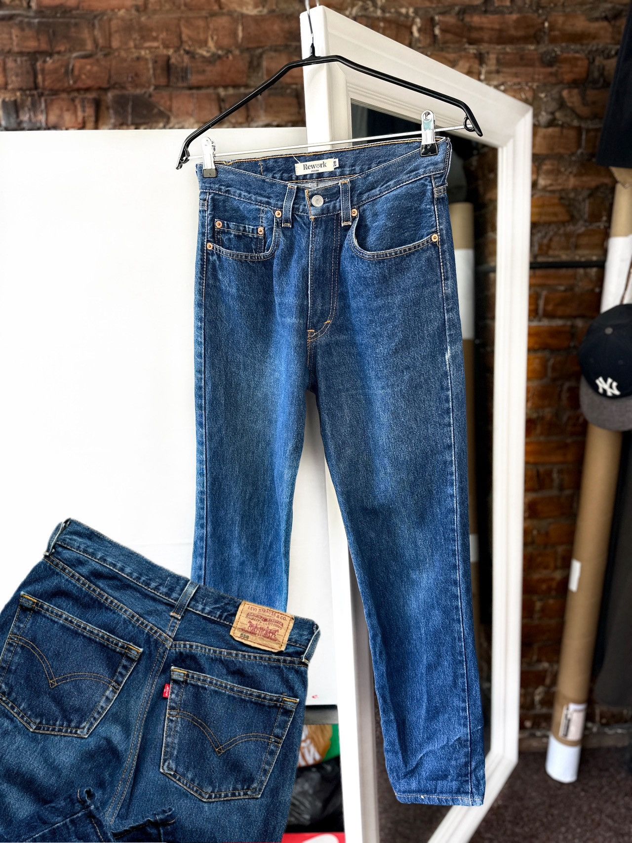 Levi's Vintage Clothing Vintage Women’s Levi’s 558 Jeans Blue Size: 28/29 Size 28" / US 6 / IT 42 - 1 Thumbnail