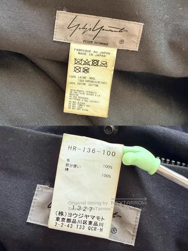 Yohji Yamamoto Yohji Yamamoto Crossbody bag with structured design and si Size ONE SIZE - 9 Thumbnail