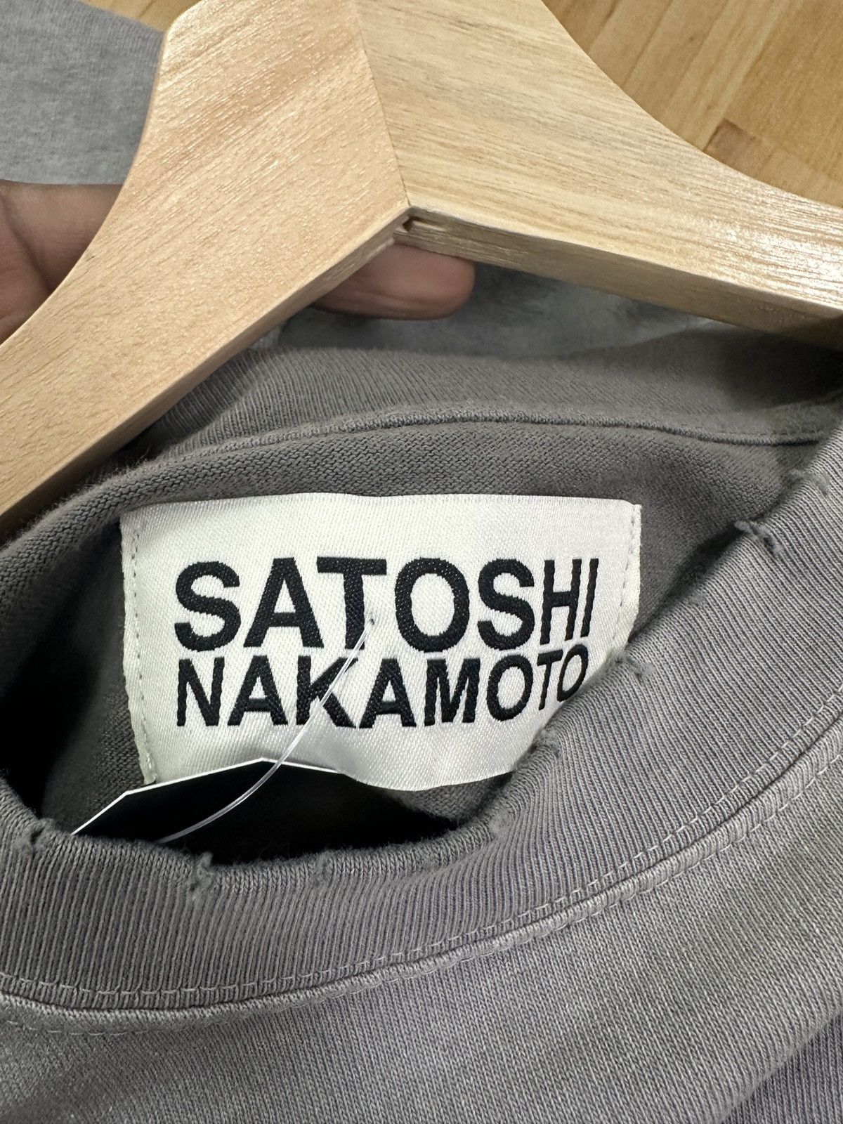 Satoshi Nakamoto Satoshi Collegiate Washed Longsleeve Size US XL / EU 56 / 4 - 4 Thumbnail