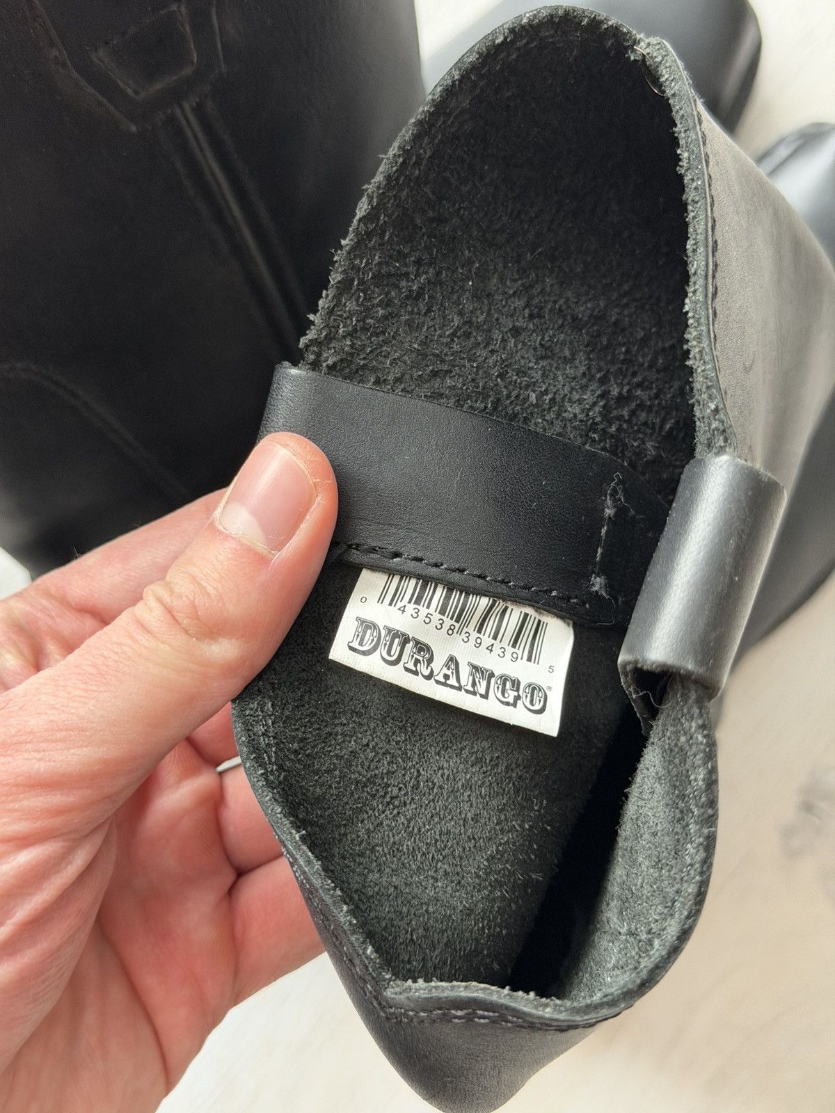Vintage Italian AS 98 Rick Owens Style Leather Biker Boots