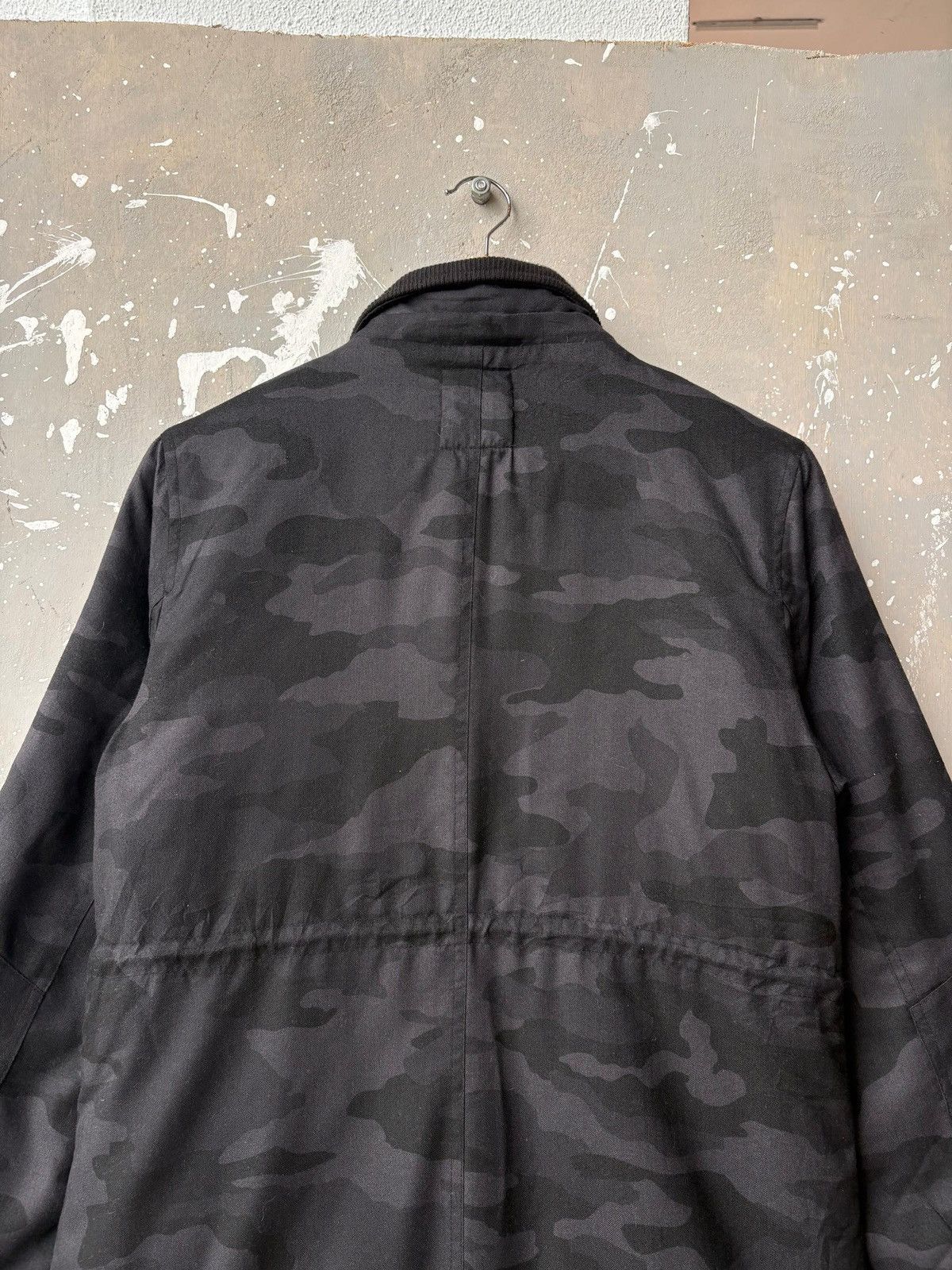 Issey Miyake Tete Homme by Issey Miyake Black Camo Tactical Parka Jacket Size US M / EU 48-50 / 2 - 13 Thumbnail