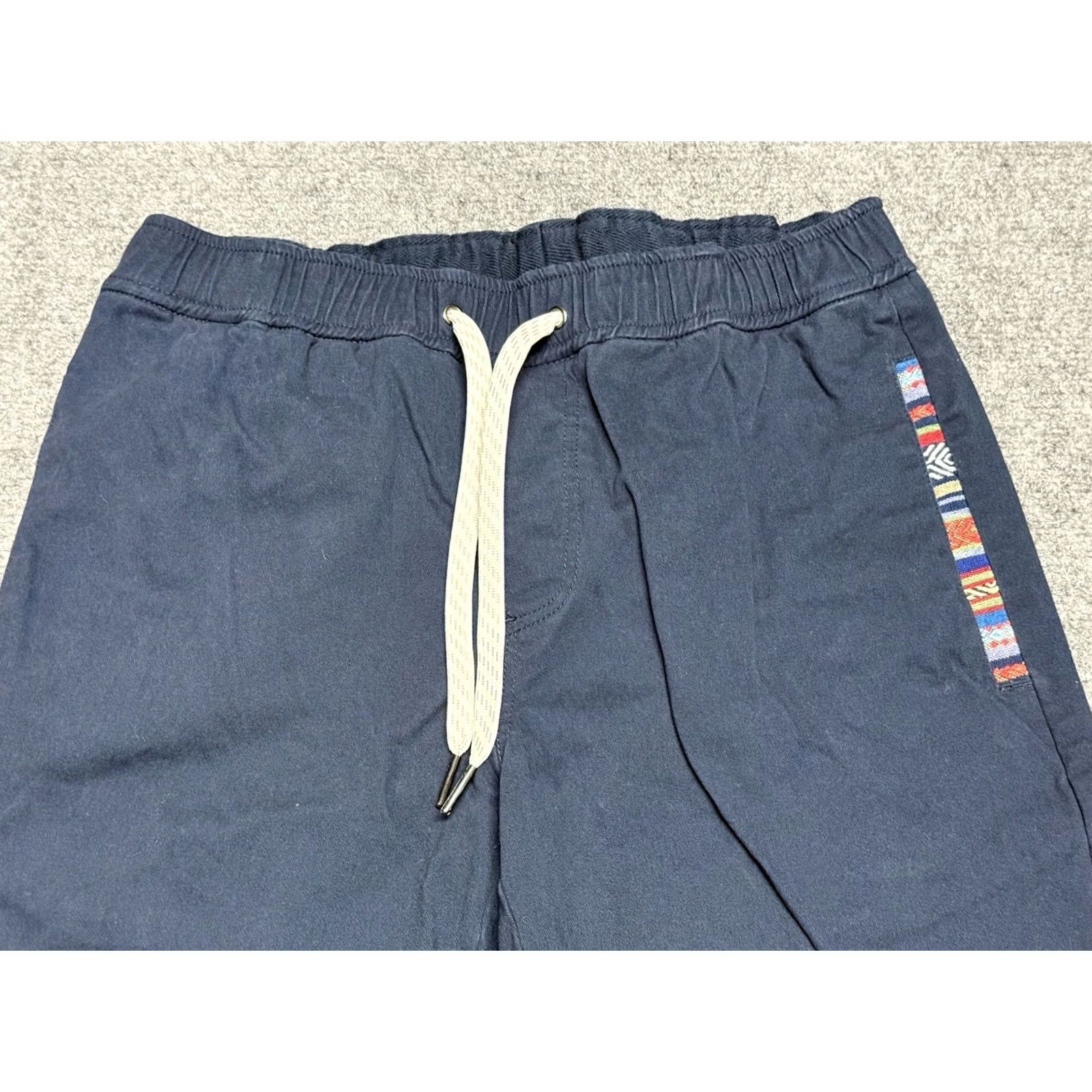 Vintage Wowie Rambler Jogger Pants Mens S Blue Aztec Preppy Summer Outdoor Athletic Size US 29 - 2 Thumbnail