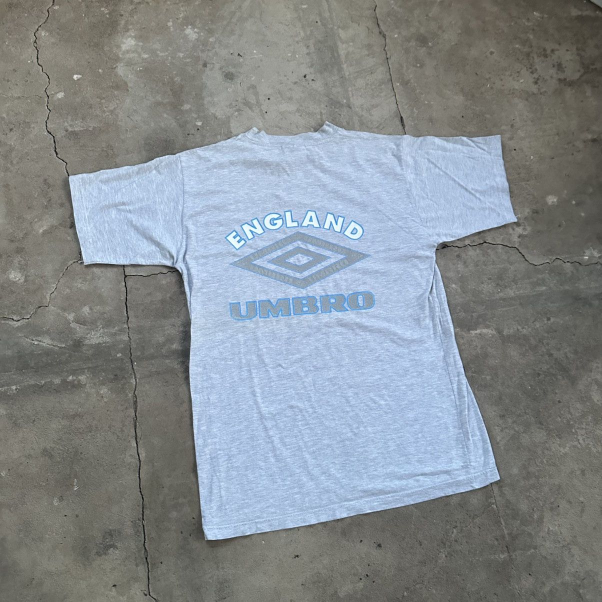 Umbro × Vintage Vintage Umbro England t shirt big logo y2k Size US L / EU 52-54 / 3 - 3 Thumbnail