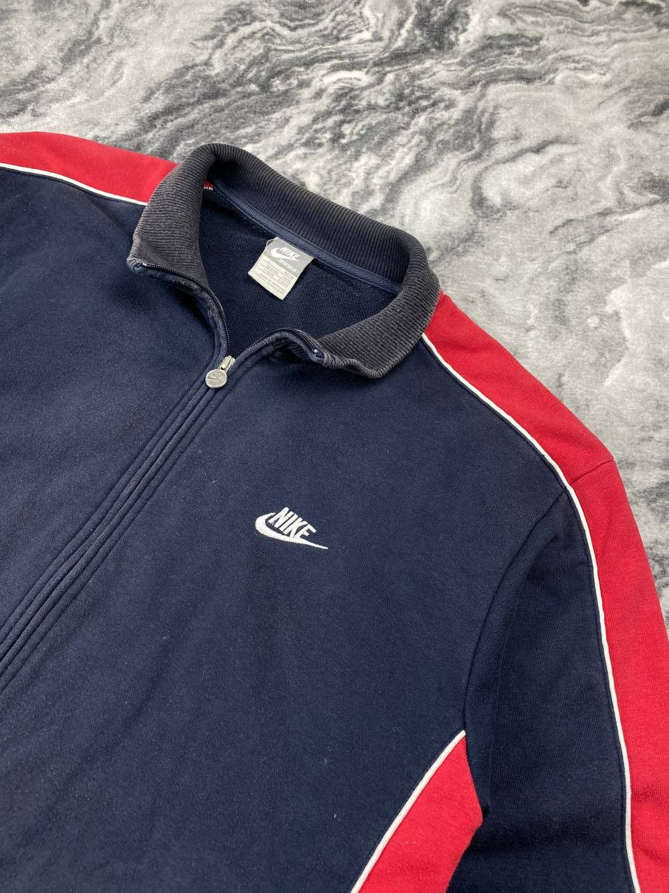 Nike Vintage Nike Tracksuit Jacket And Pants Men Size L Blue/ Red Size US L / EU 52-54 / 3 - 7 Thumbnail