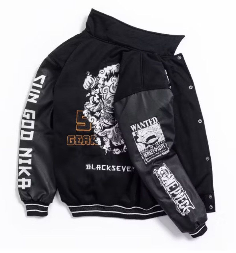 Other Jacket varsity one piece black streetwear Size US L / EU 52-54 / 3 - 2 Thumbnail