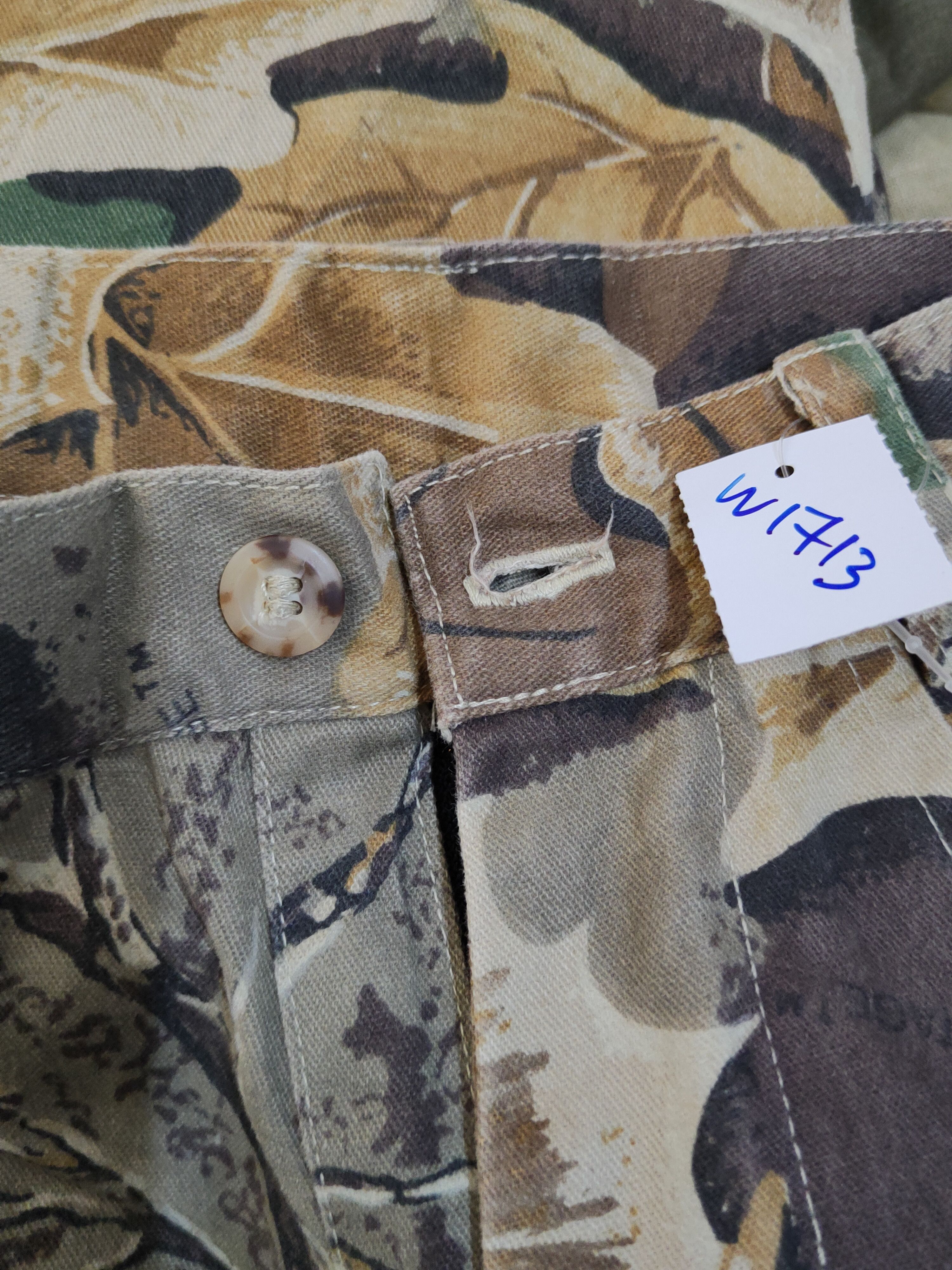 Japanese Brand Shoot The Moon camo Brown Multipocket Cargo Pants #W1713 Size US 28 / EU 44 - 14 Thumbnail