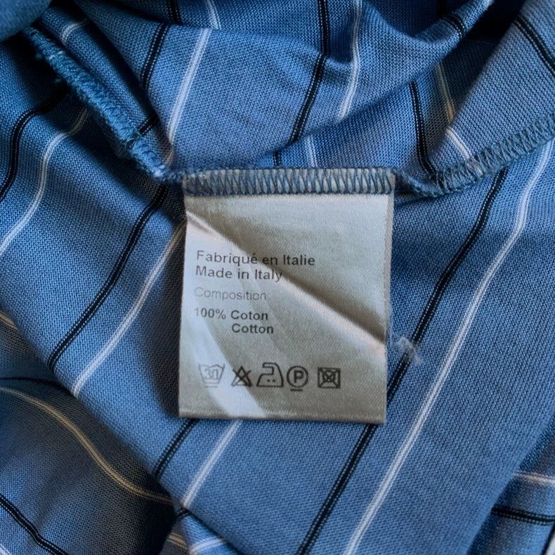 Dior Dior Still water blue bee polo shirt Size US L / EU 52-54 / 3 - 7 Thumbnail