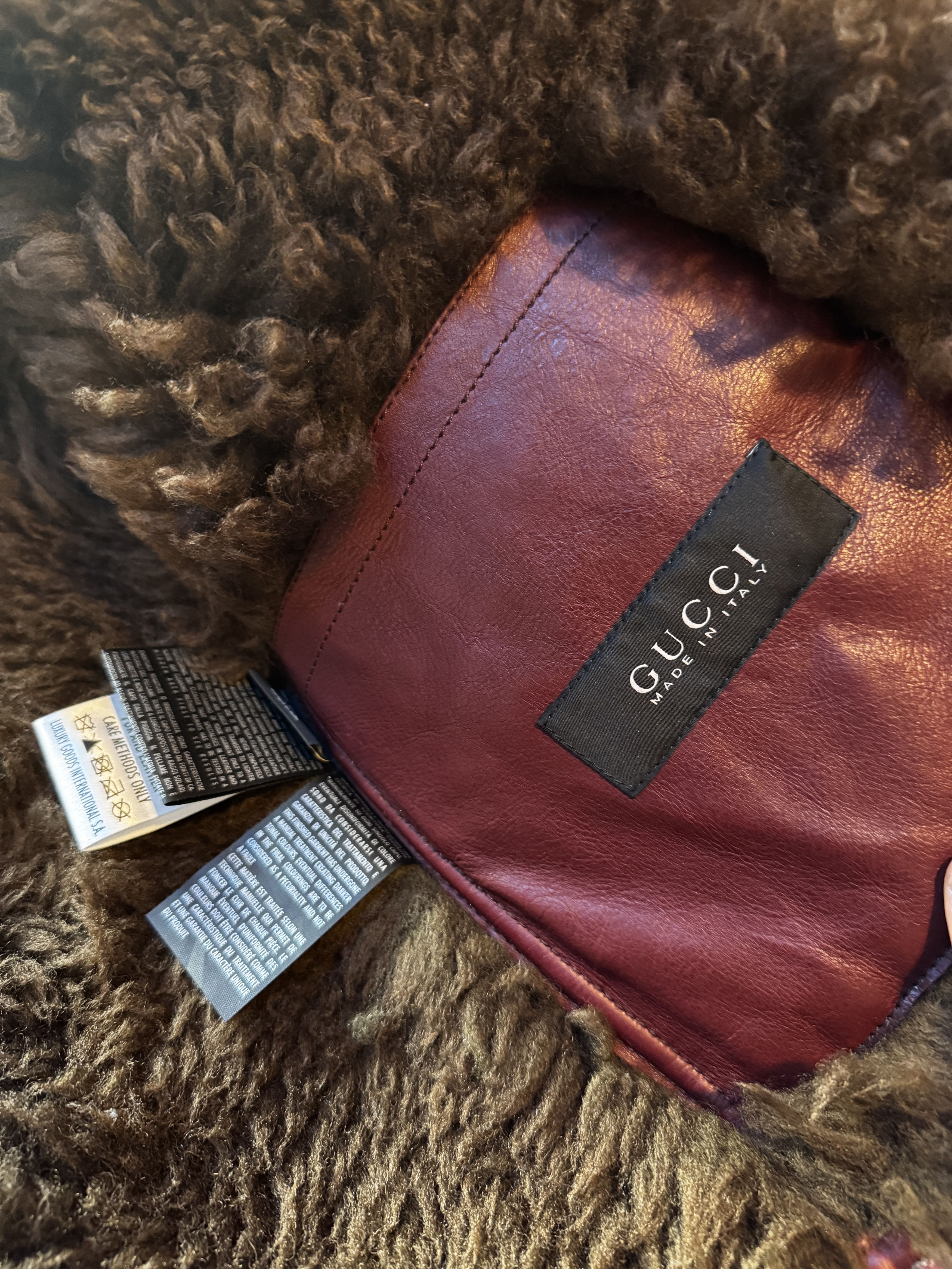 Gucci Gucci runway shearling jacket F/W 2013 Size US M / EU 48-50 / 2 - 8 Thumbnail