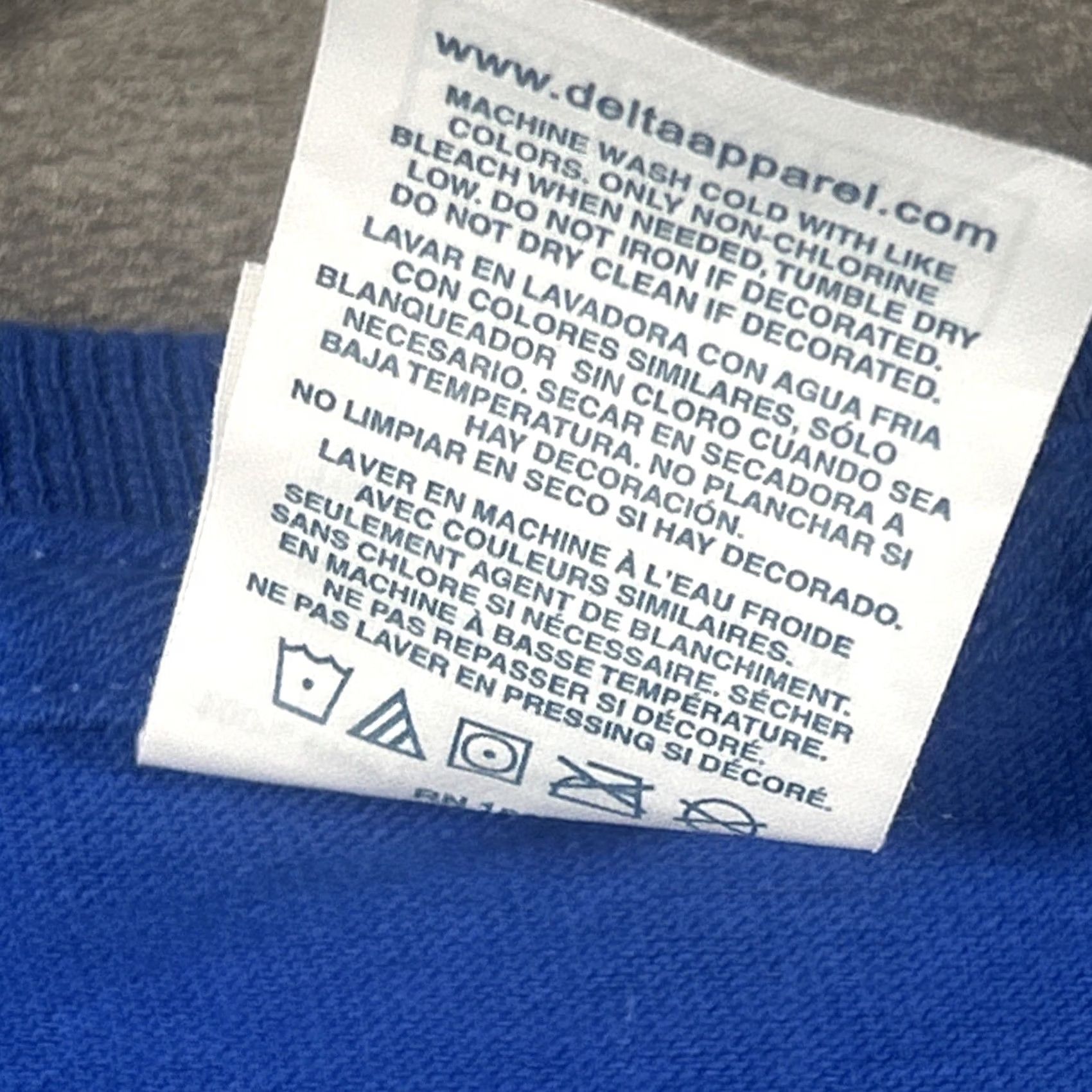 Disney VINTAGE Disney Aladdin T Shirt Mens 3XL Blue Delta Pro Weight 90's Crew Neck VTG Size US XXL / EU 58 / 5 - 4 Thumbnail