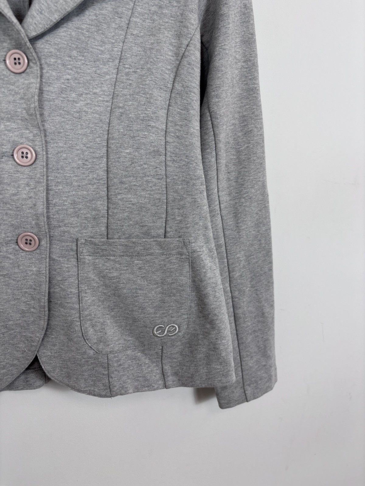 Escada Sport Escada Sport Women’s Grey 3-Buttons Blazer Jacket Size S / US 4 / IT 40 - 5 Thumbnail